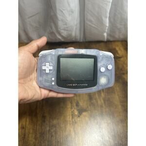 Nintendo Game Boy Advance Console System - Clear Glacier